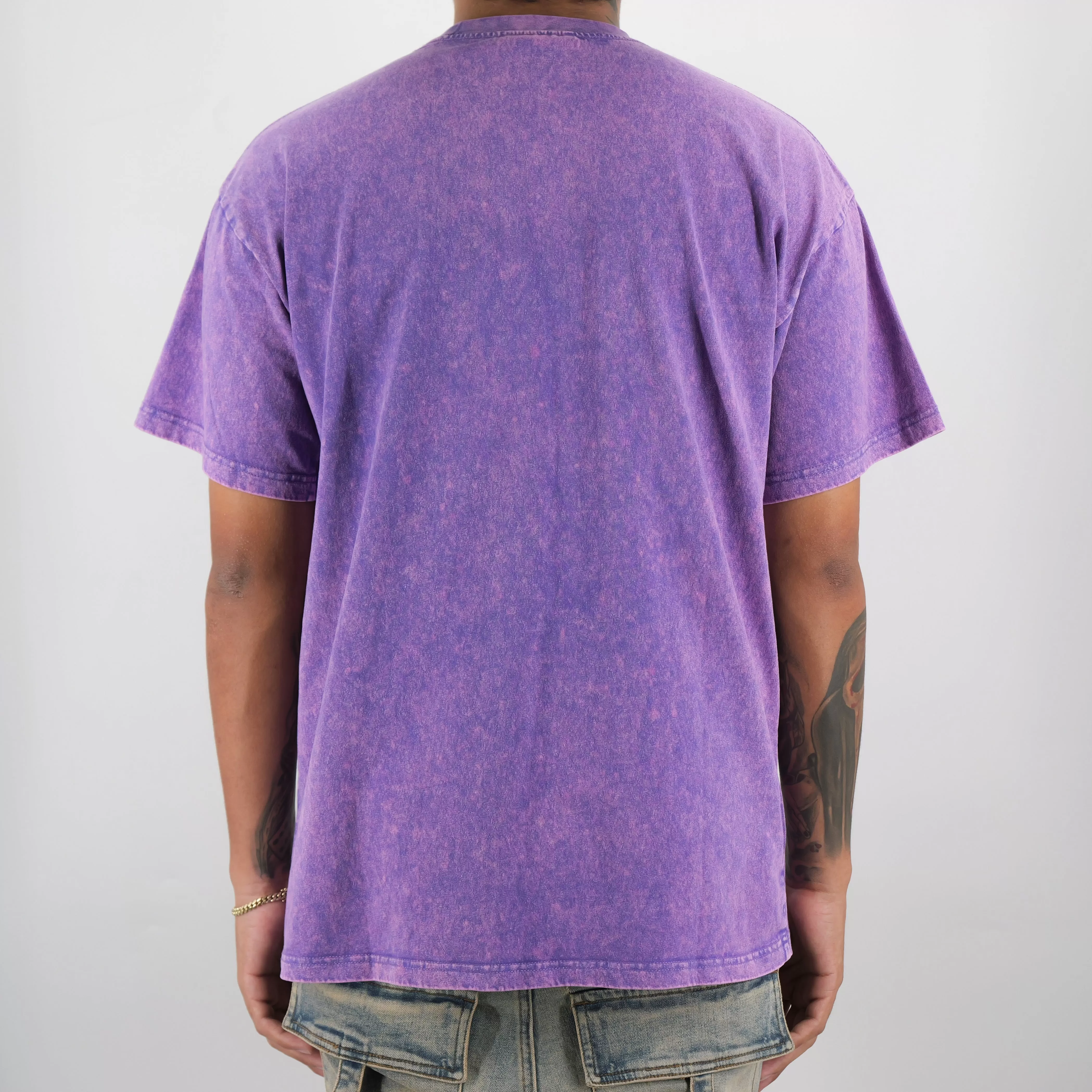 JUST THE LOGO TEE PURPLE