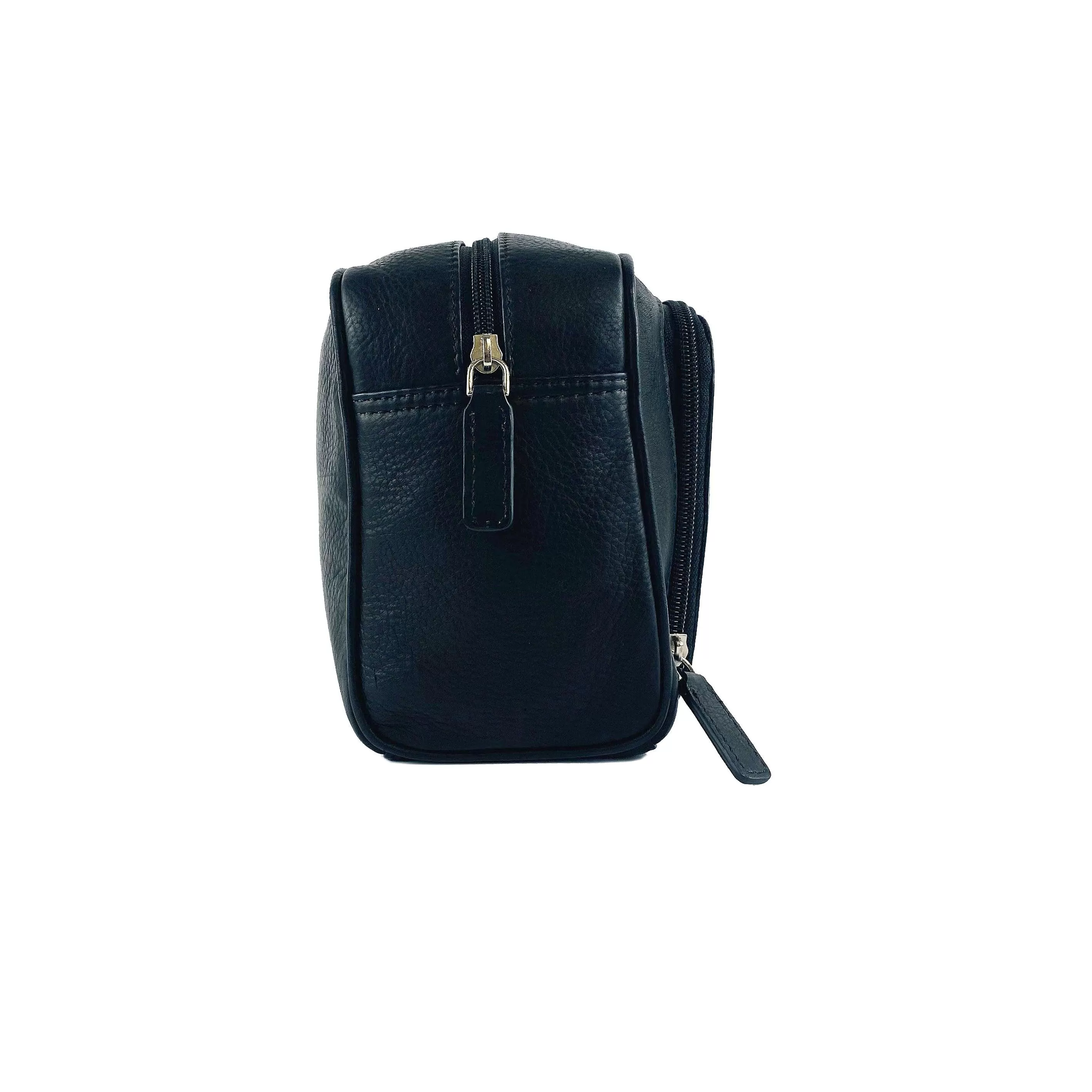 K0025AB | Beauty Case - Genuine Leather Col. Black