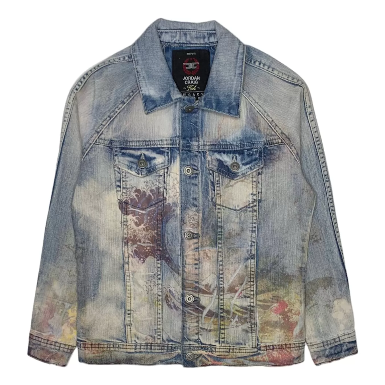 Kids Jordan Craig Denim Jacket (Blue Wave) - 91387K