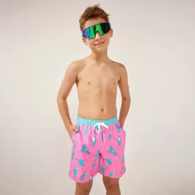 Kids Tiny Toucan Do It Swim Shorts