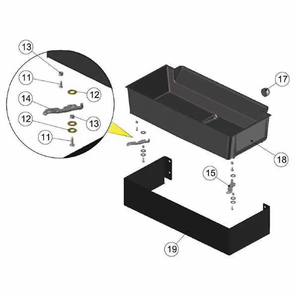 La Marzocco GS3 Drain Pan (Special Order Item)