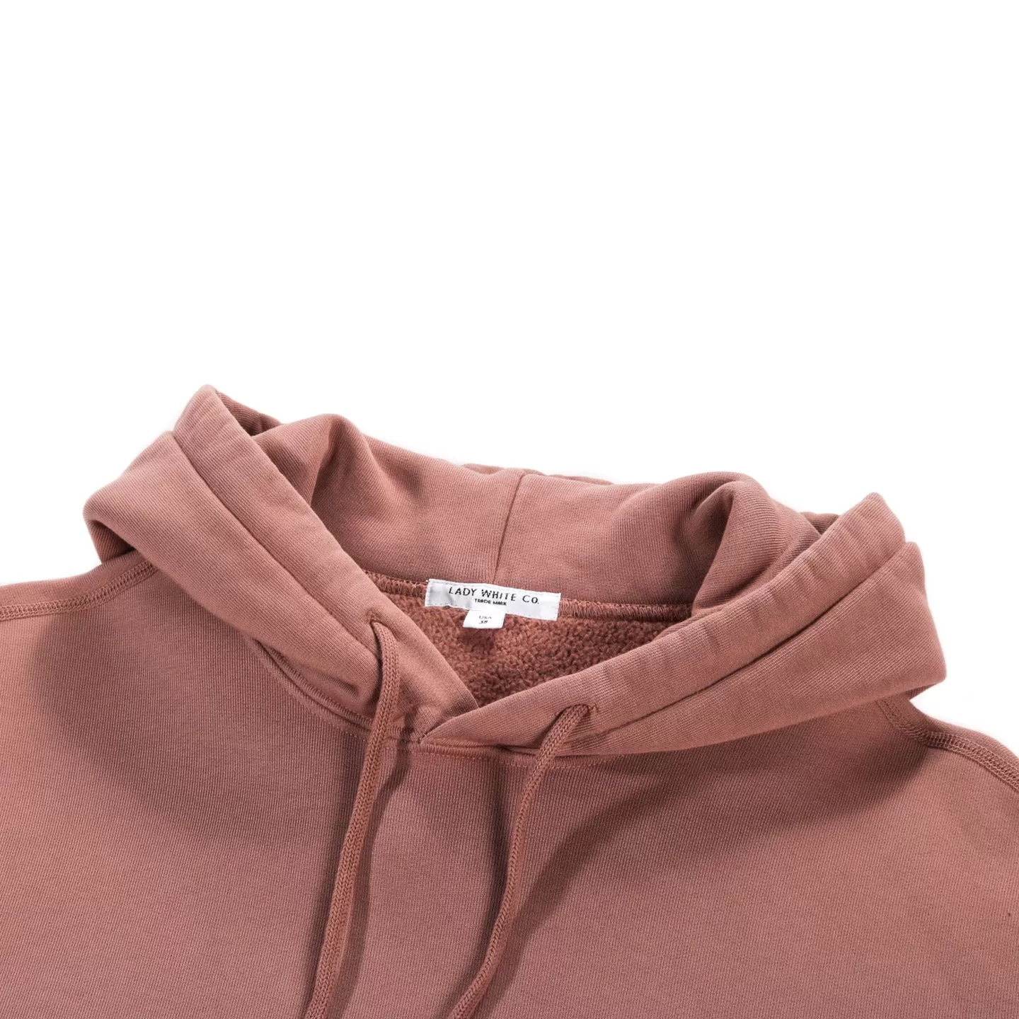 LADY WHITE CO. LW-C HOODIE DEEP MAUVE