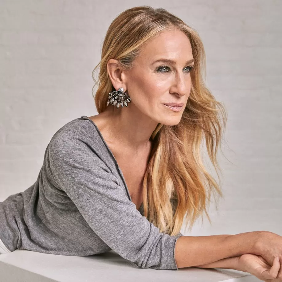 LELE X SJP HEMATITE STARBURST EARRINGS