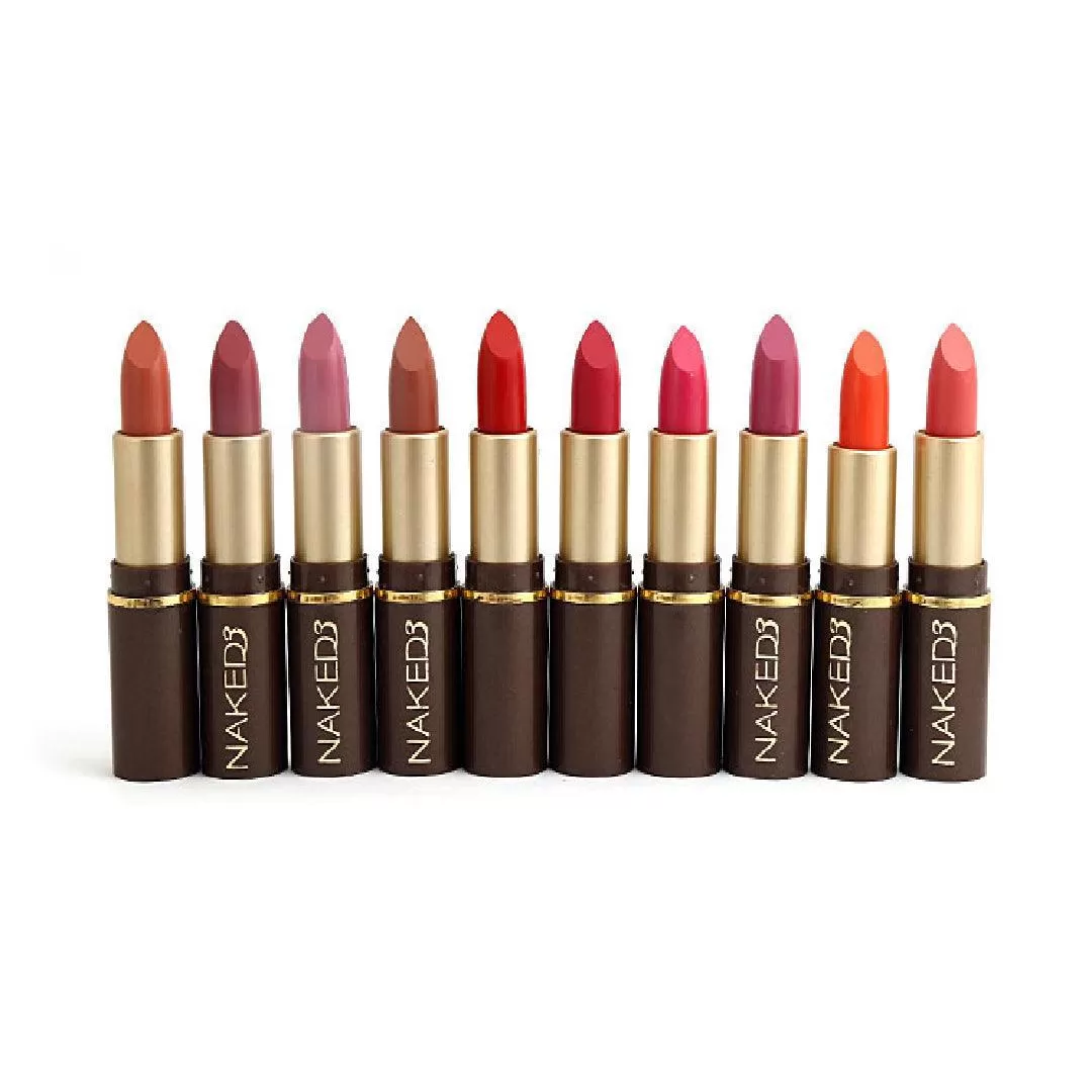 Lipsstick Set Pack of 10 Naked3 Lipsticks buy online in Pakistan