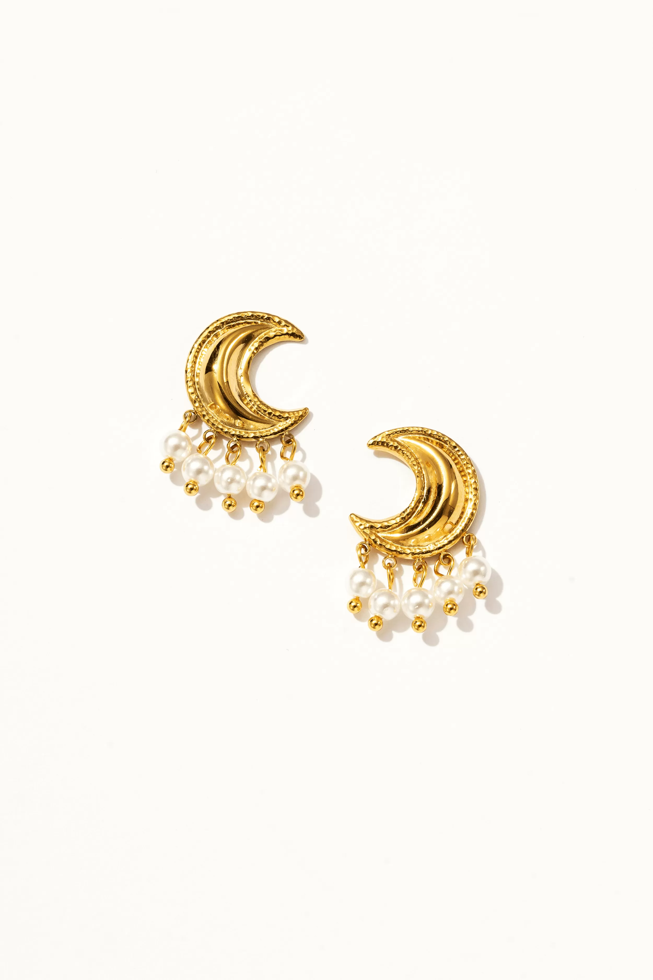 Luna Tiny Pearl Drop Earrings