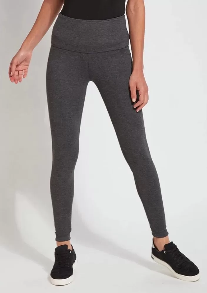 Lysse Reversible Charcoal Frosted Leggings