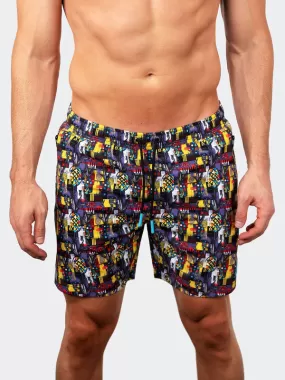 Maceoo Swim | Swim Lion Pinapple Multi