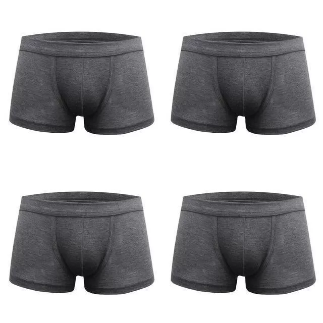 Men Boxer Shorts - 4 Pcs/Set