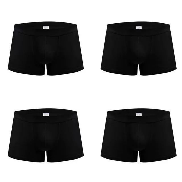 Men Boxer Shorts - 4 Pcs/Set