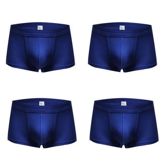 Men Boxer Shorts - 4 Pcs/Set