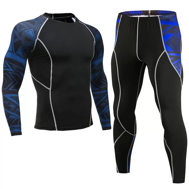 Men Sportswear Compression Sports Suits