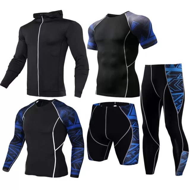 Men Sportswear Compression Sports Suits