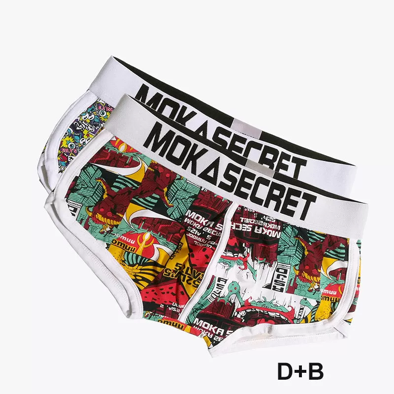 Men Underwear Boxer Cotton Underpants Causes Boxers Panties