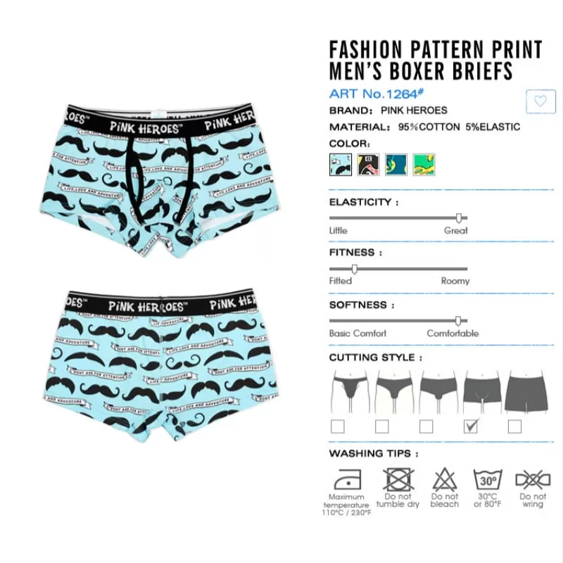 Men Underwear Boxer Mens Underwear Cotton Boxer Shorts