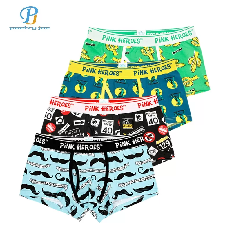 Men Underwear Boxer Mens Underwear Cotton Boxer Shorts