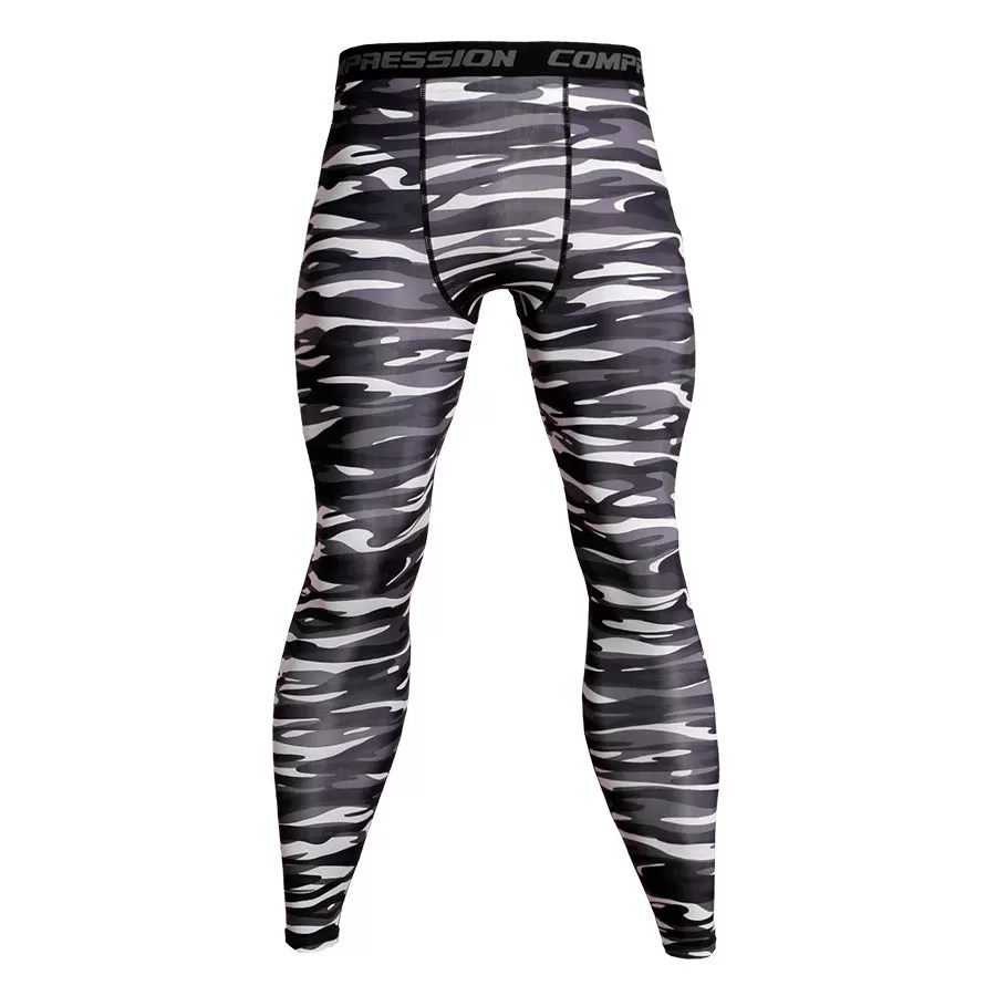 Men's Camouflage 'Urban' Compression Leggings Spats