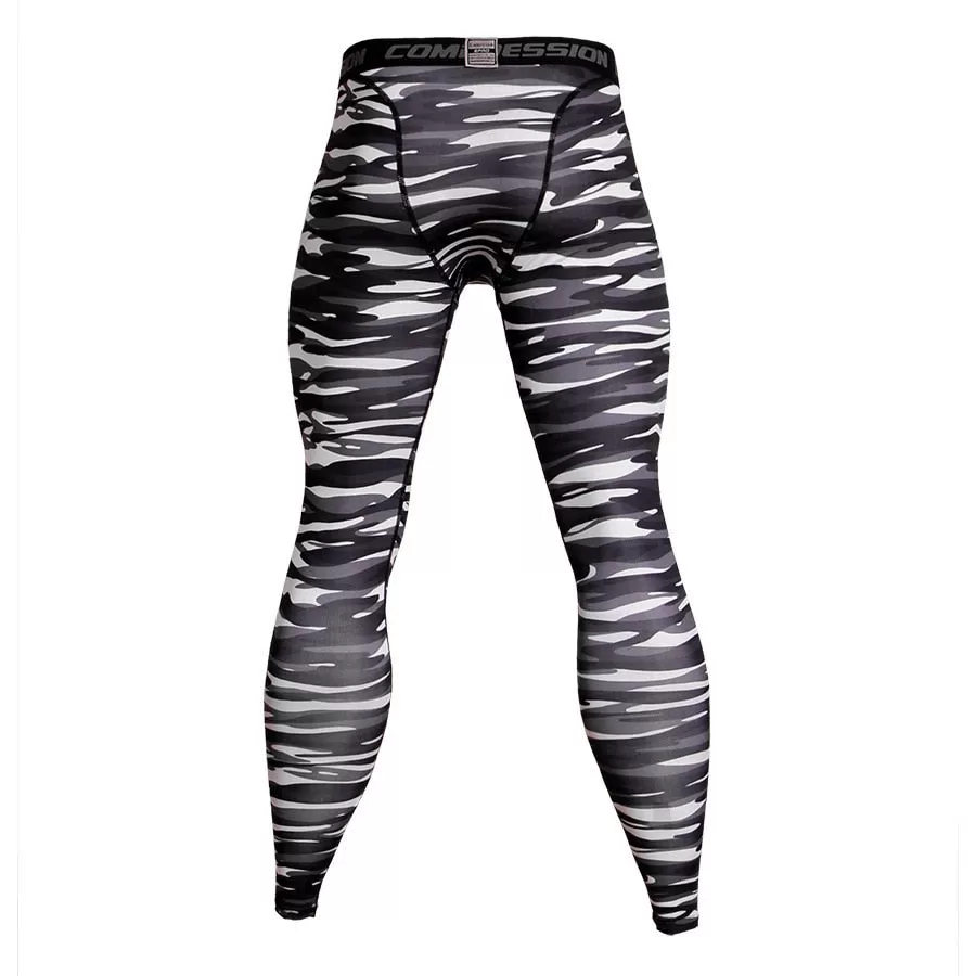 Men's Camouflage 'Urban' Compression Leggings Spats