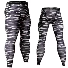 Men's Camouflage 'Urban' Compression Leggings Spats