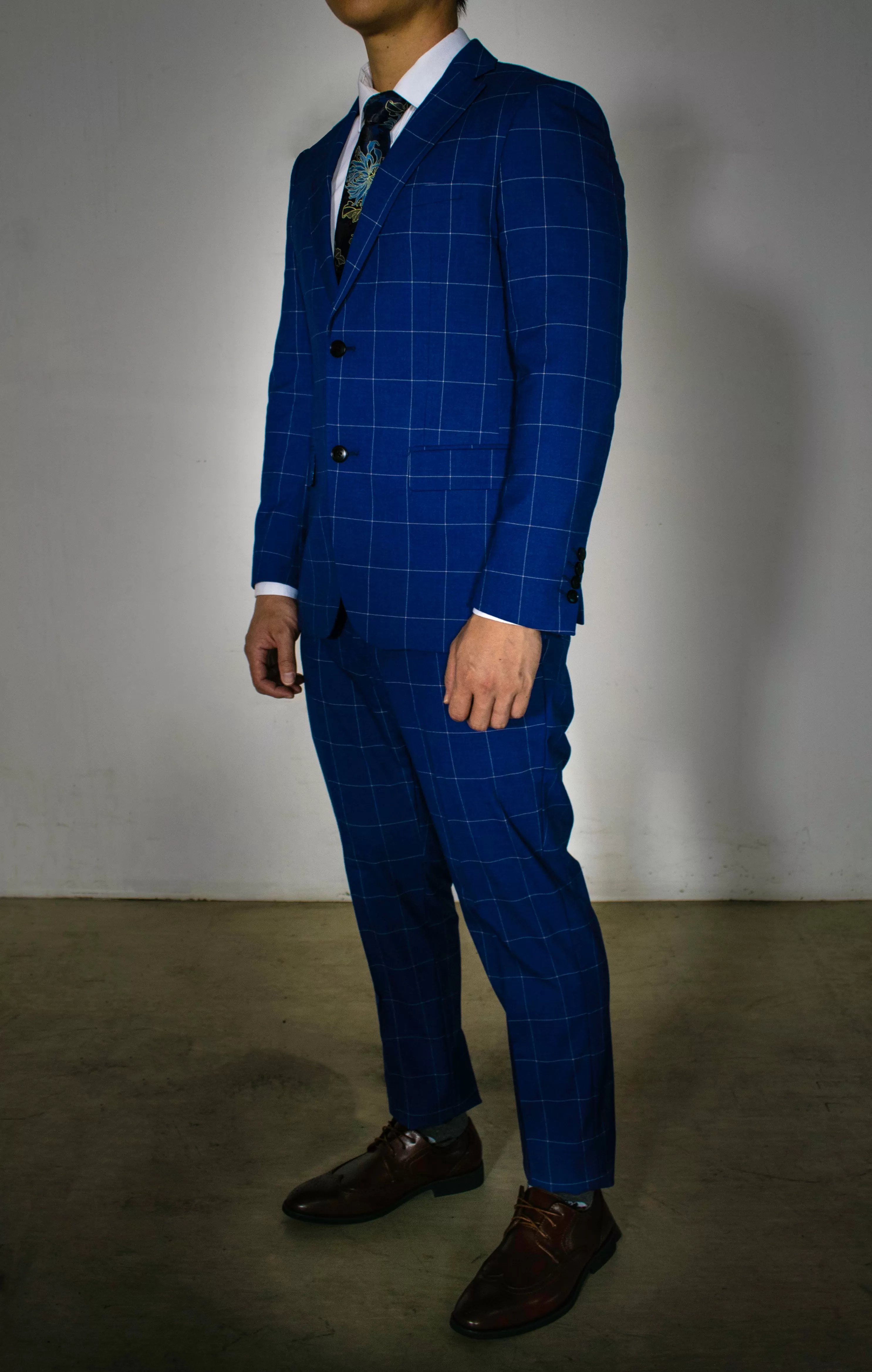 Mens Kingston Blue Suit