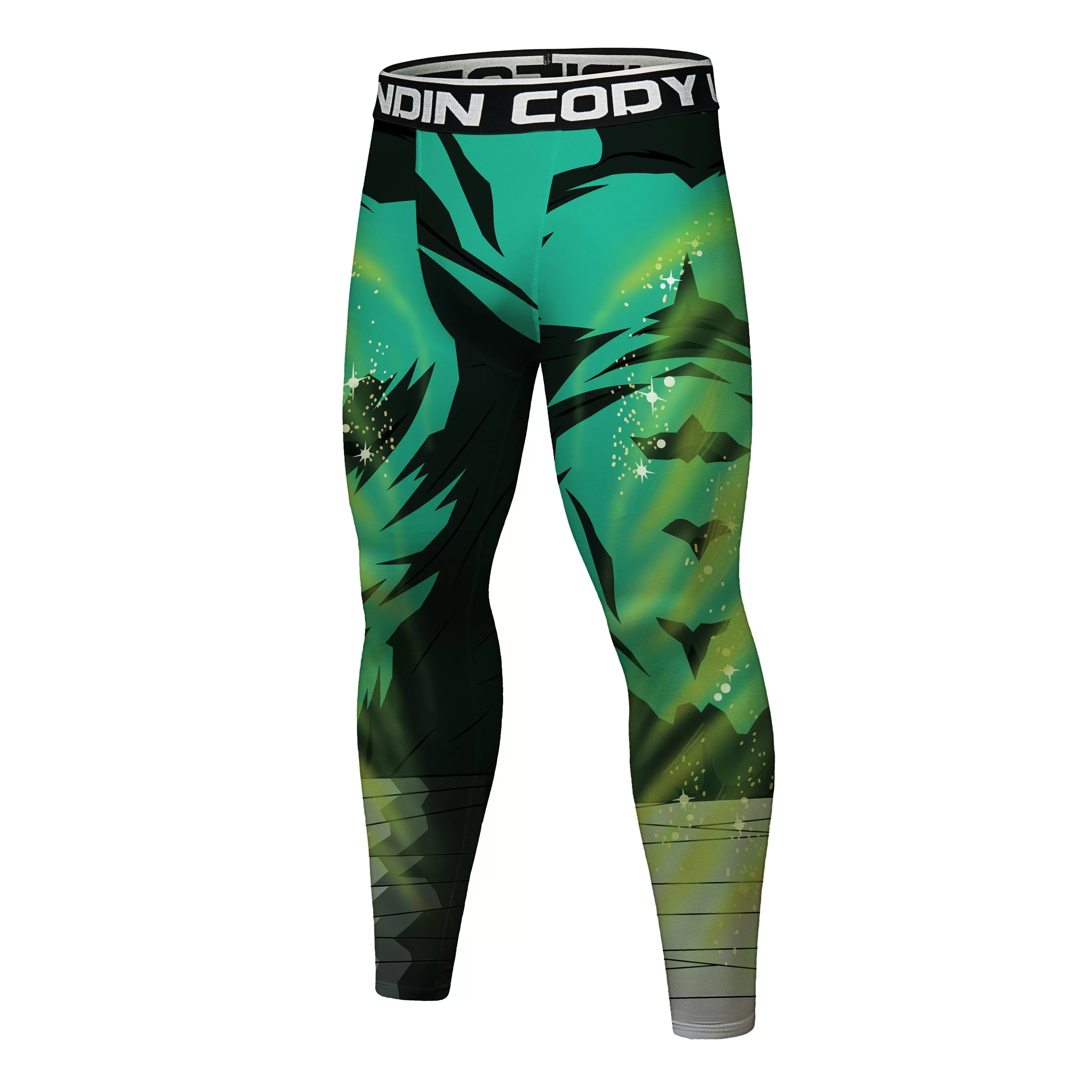 Men's Naruto 'Rock Lee | 2.0' Elite Leggings Compression Spats