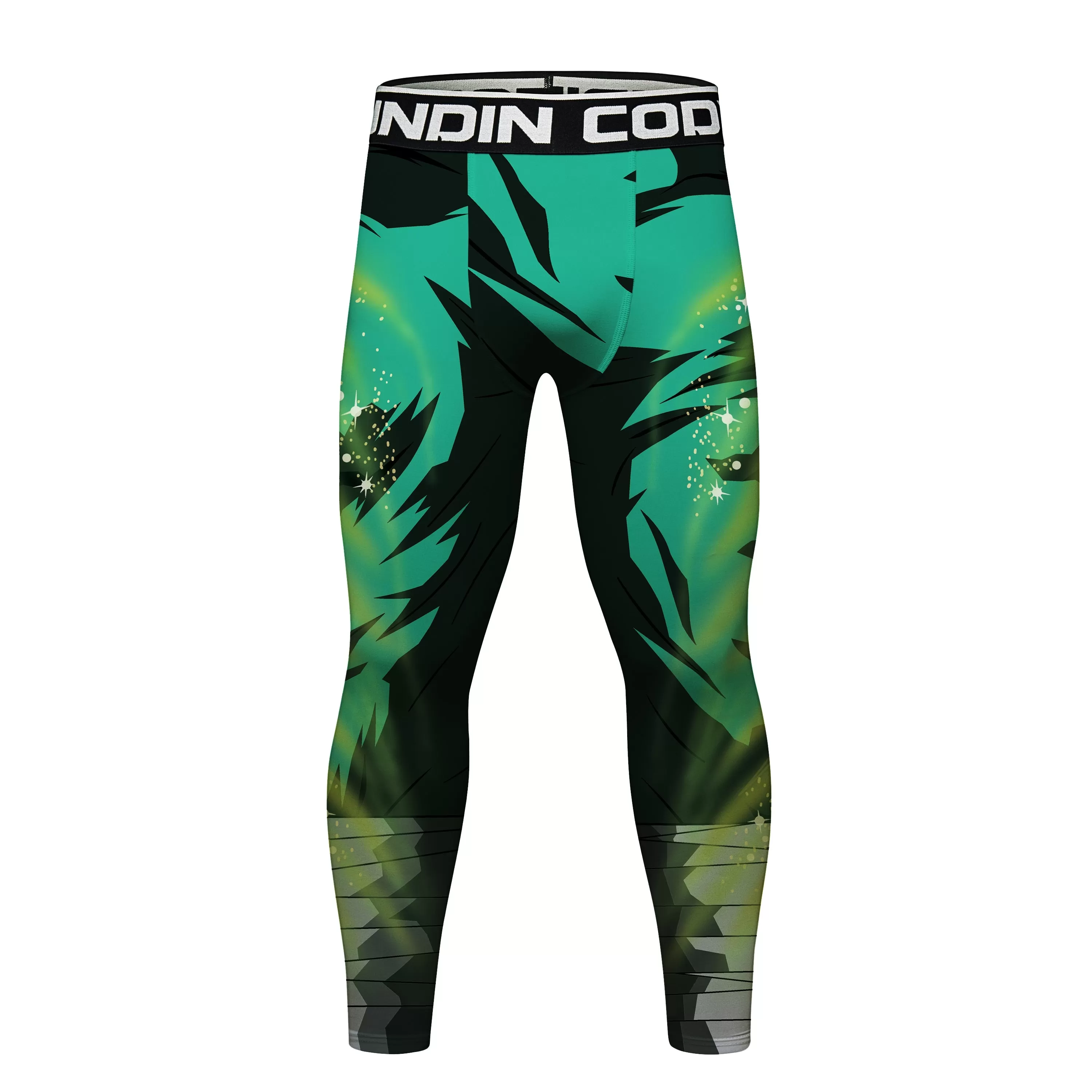 Men's Naruto 'Rock Lee | 2.0' Elite Leggings Compression Spats