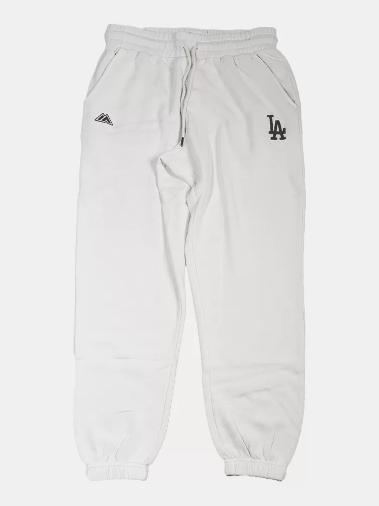 Mitchell & Ness LA Dodgers Players Overdye Trackpants - Unbleached