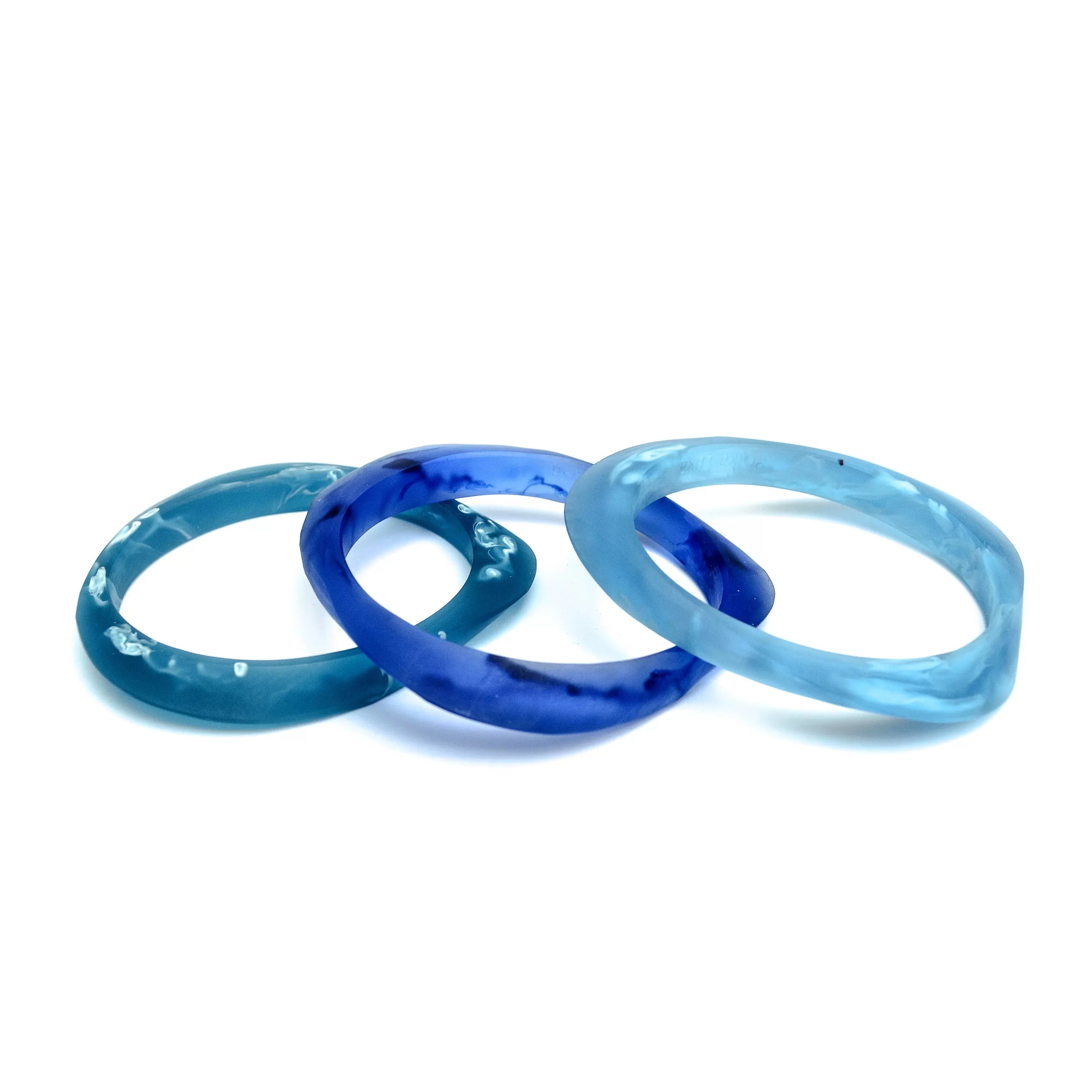 Naxos Triple Resin Bangle Set