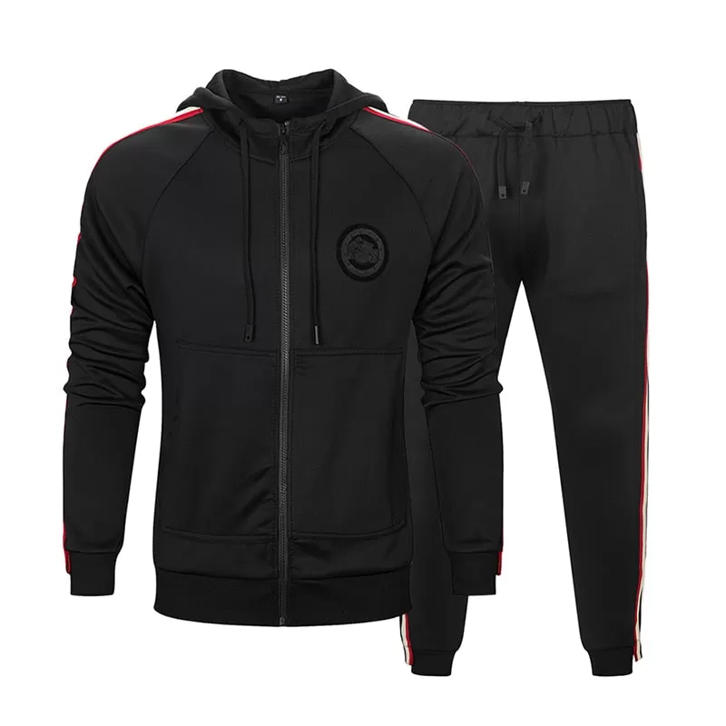 New Fashion Jacket Sportswear Men Tracksuit Hoodie For Men