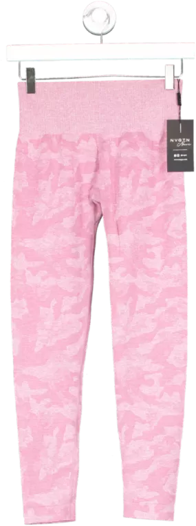 NVGTN Navi Pink Camo Seamless Leggings UK S