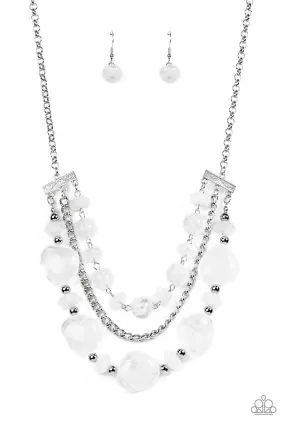 Oceanside Service White-Necklace