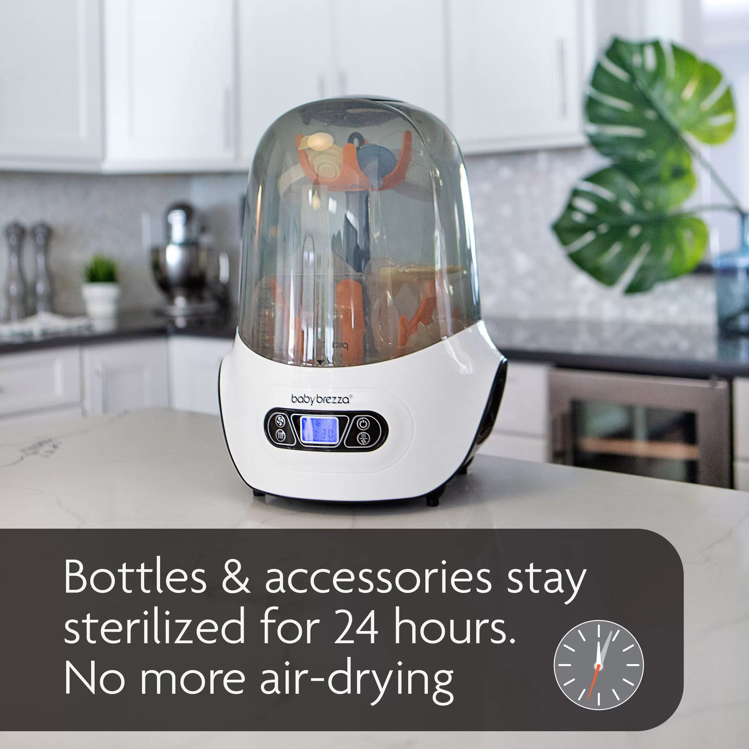 One Step Baby Bottle Sanitizer and Dryer - Electric steam sterilizer