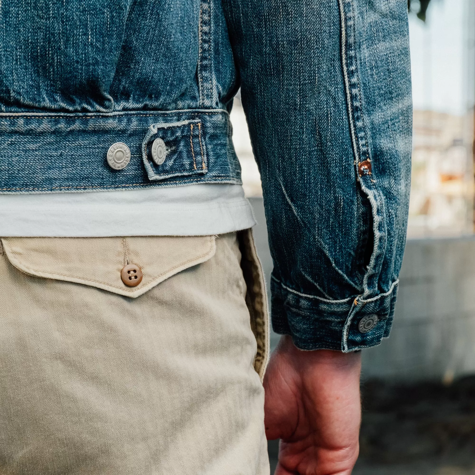 Overdale Indigo Denim Trucker Jacket