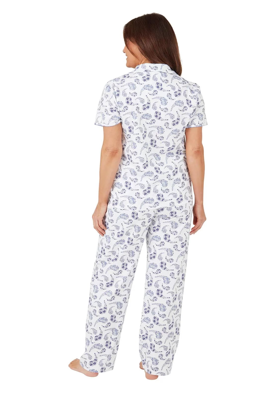 Paisely Cotton Pyjama 100% cotton - Blue