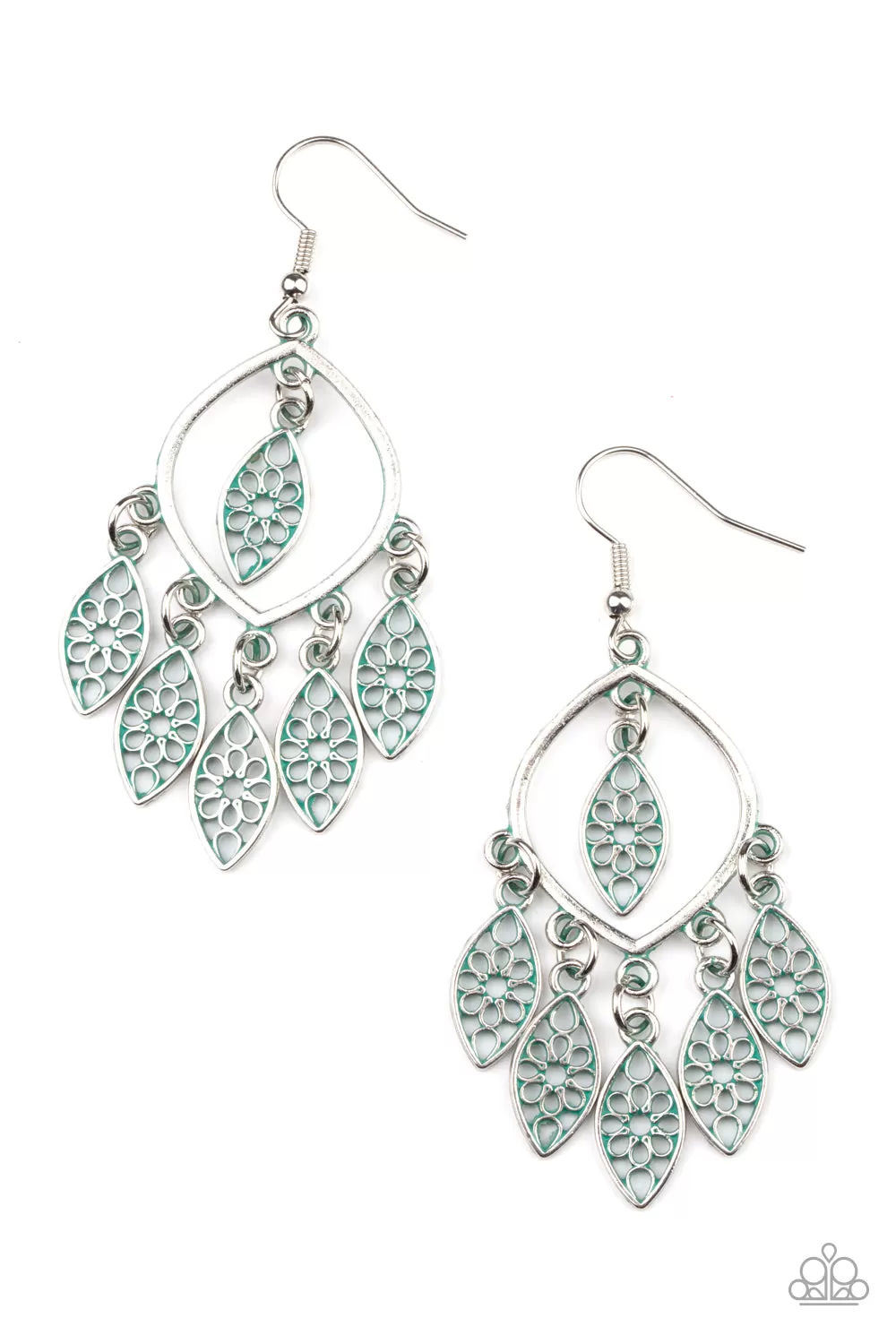 Paparazzi Accessories - Artisan Garden - Silver Earrings