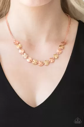 Paparazzi Accessories - Simple Sheen - Copper Necklace