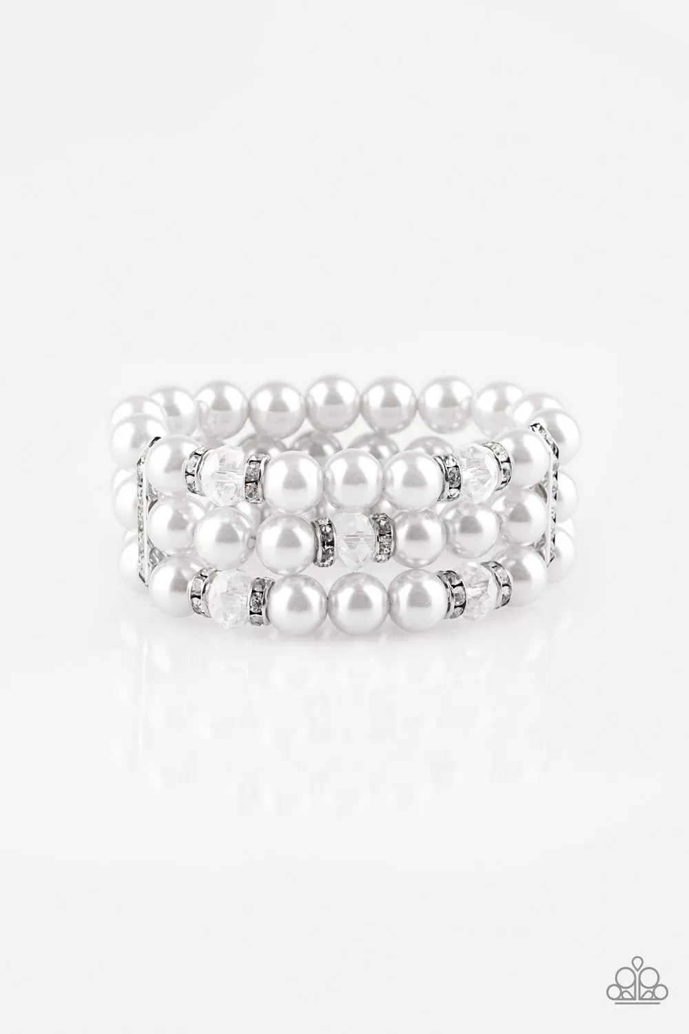 Paparazzi Accessories - Undeniably Dapper - Silver Bracelet