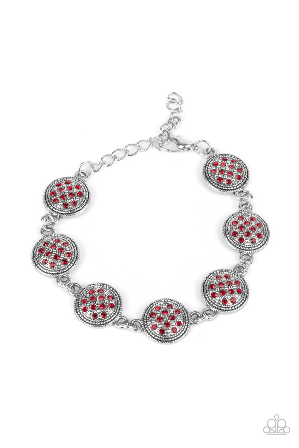 Paparazzi By Royal Decree - Red Bracelet