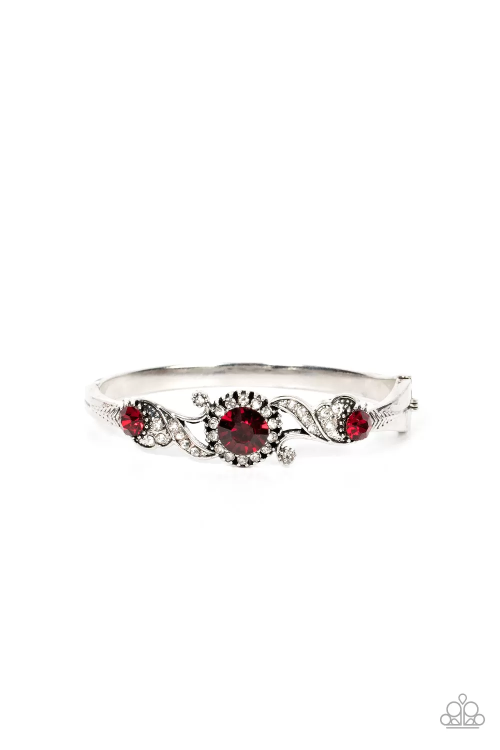 Paparazzi Expert Elegance - Red Bracelet