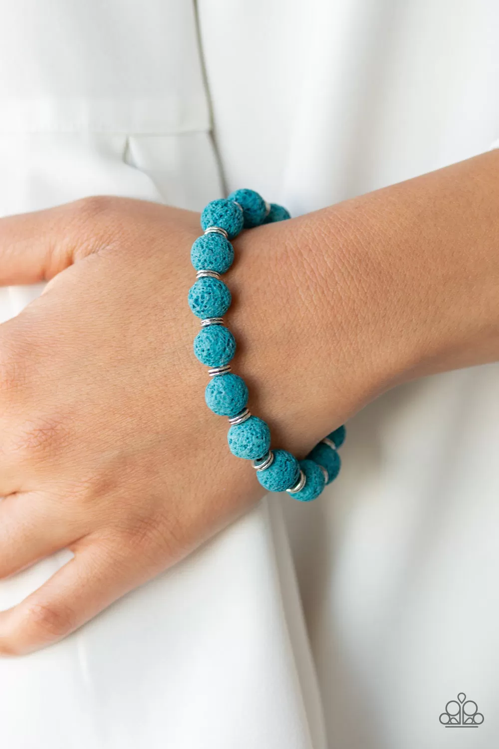 Paparazzi Luck - Blue Urban Bracelet