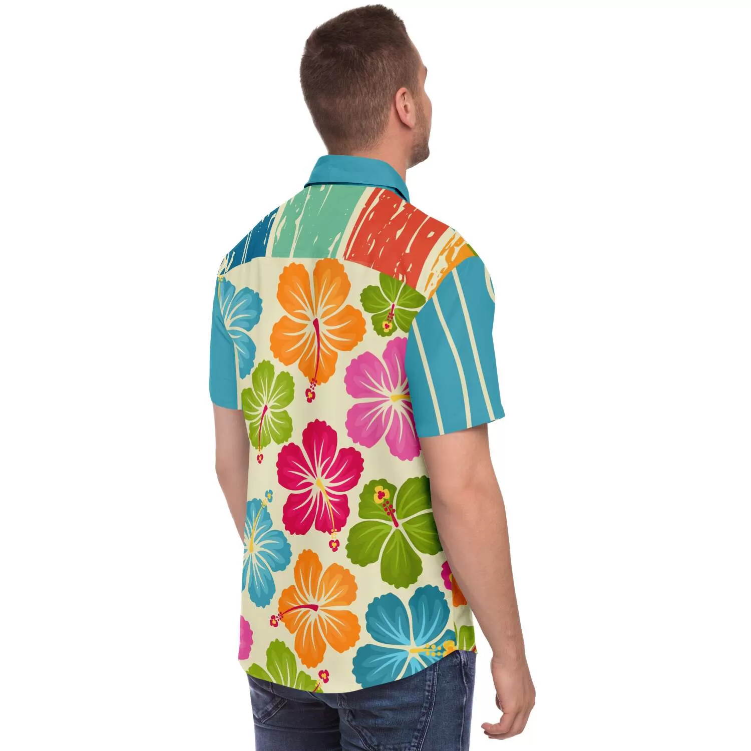 Paradise Road Short Sleeve Button Down Shirt