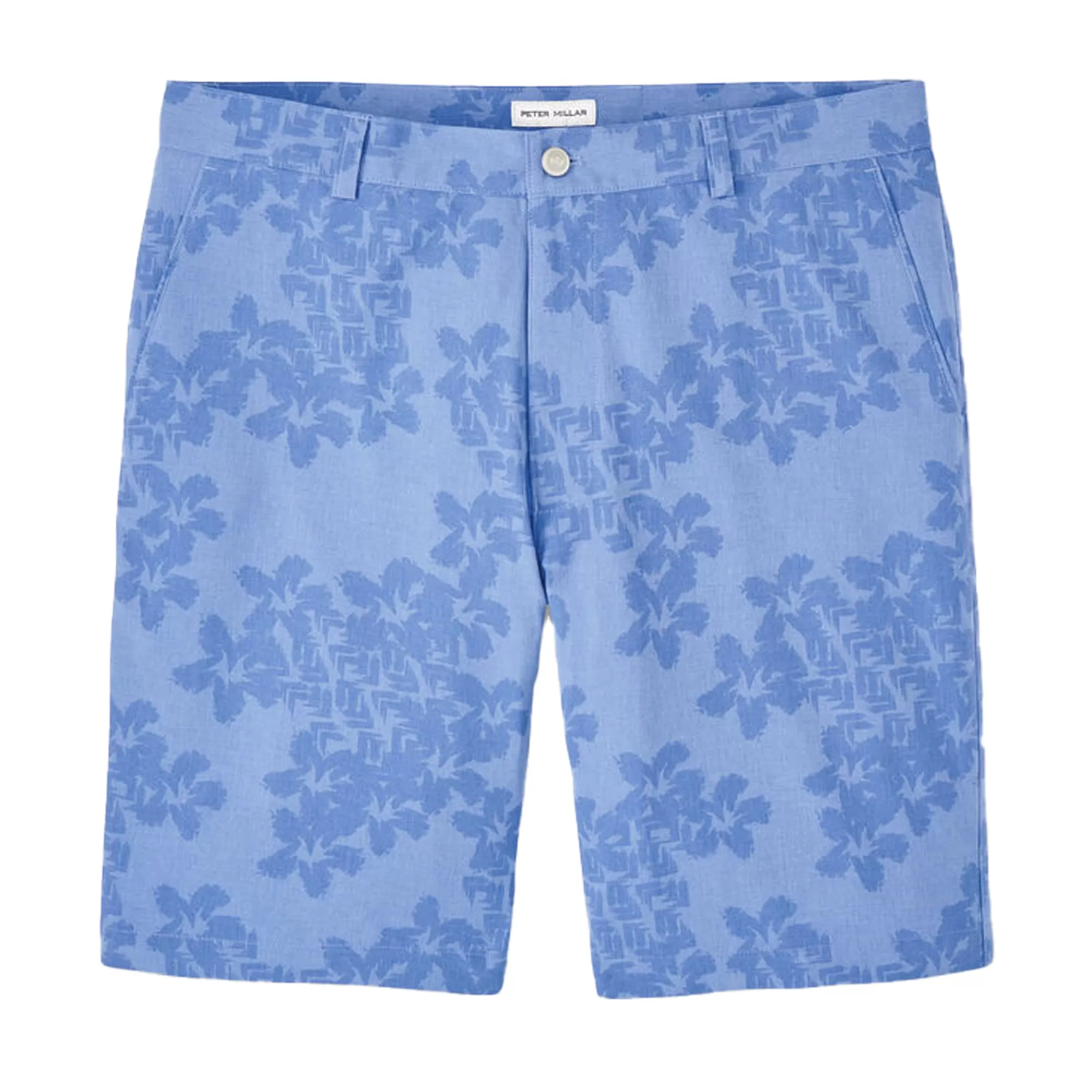 Peter Millar Shackleford Abstract Floral Performance Hybrid Short