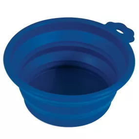 Petmate Silicone Round Travel Pet Bowl