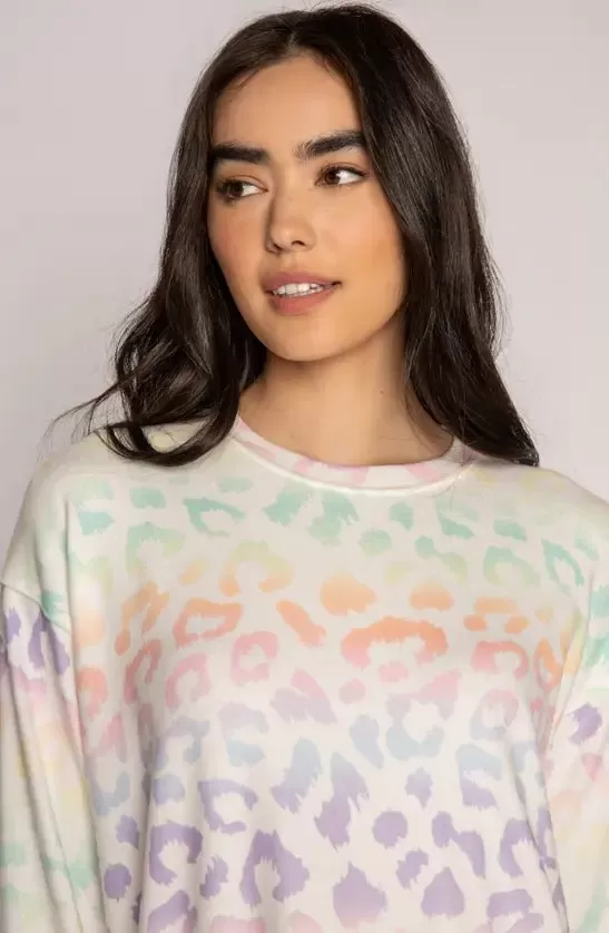 PJ Salvage Gradient Good Vibes Sweatshirt