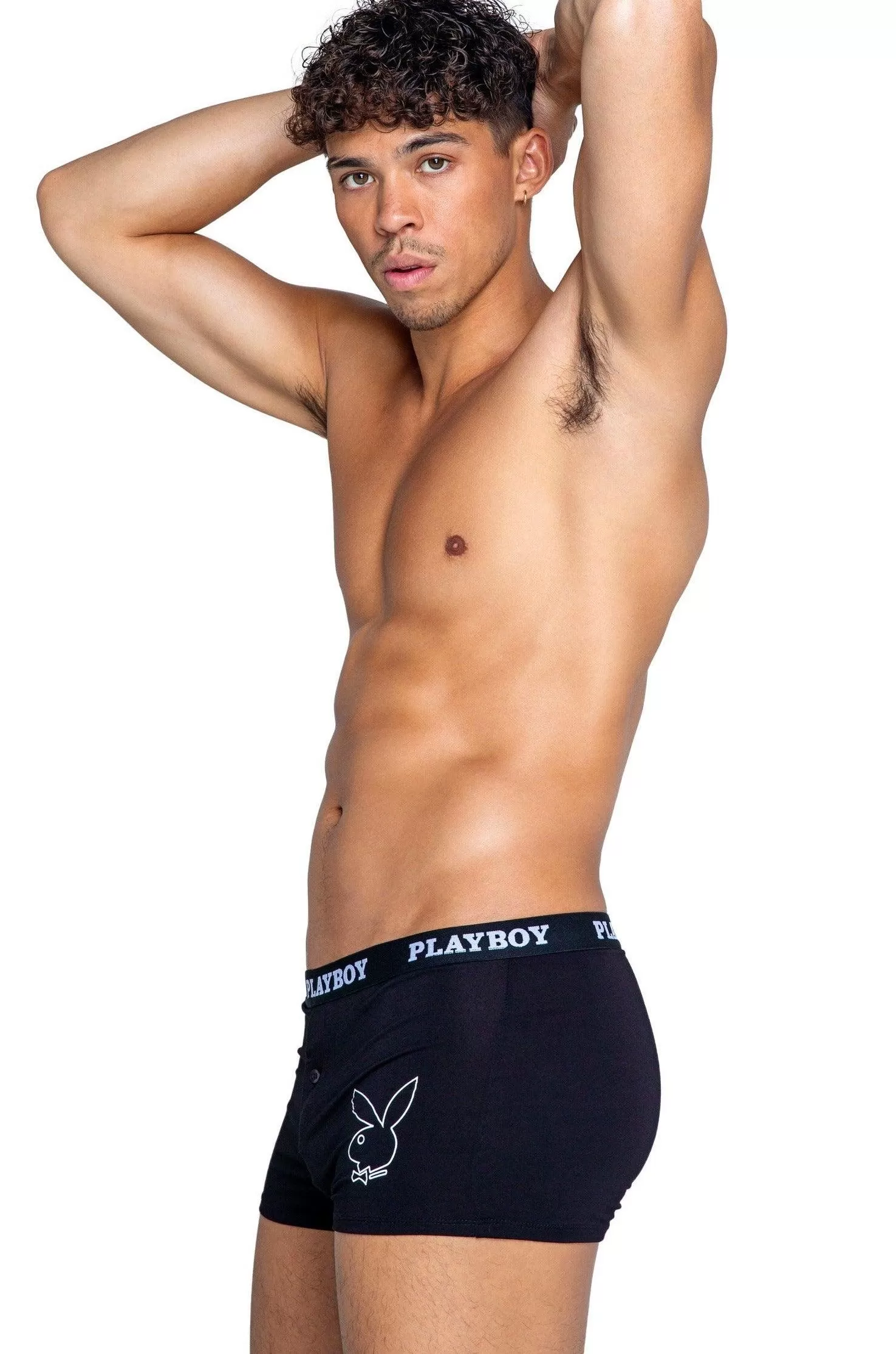 Playboy Mens Tuxedo Modal Boxer Briefs