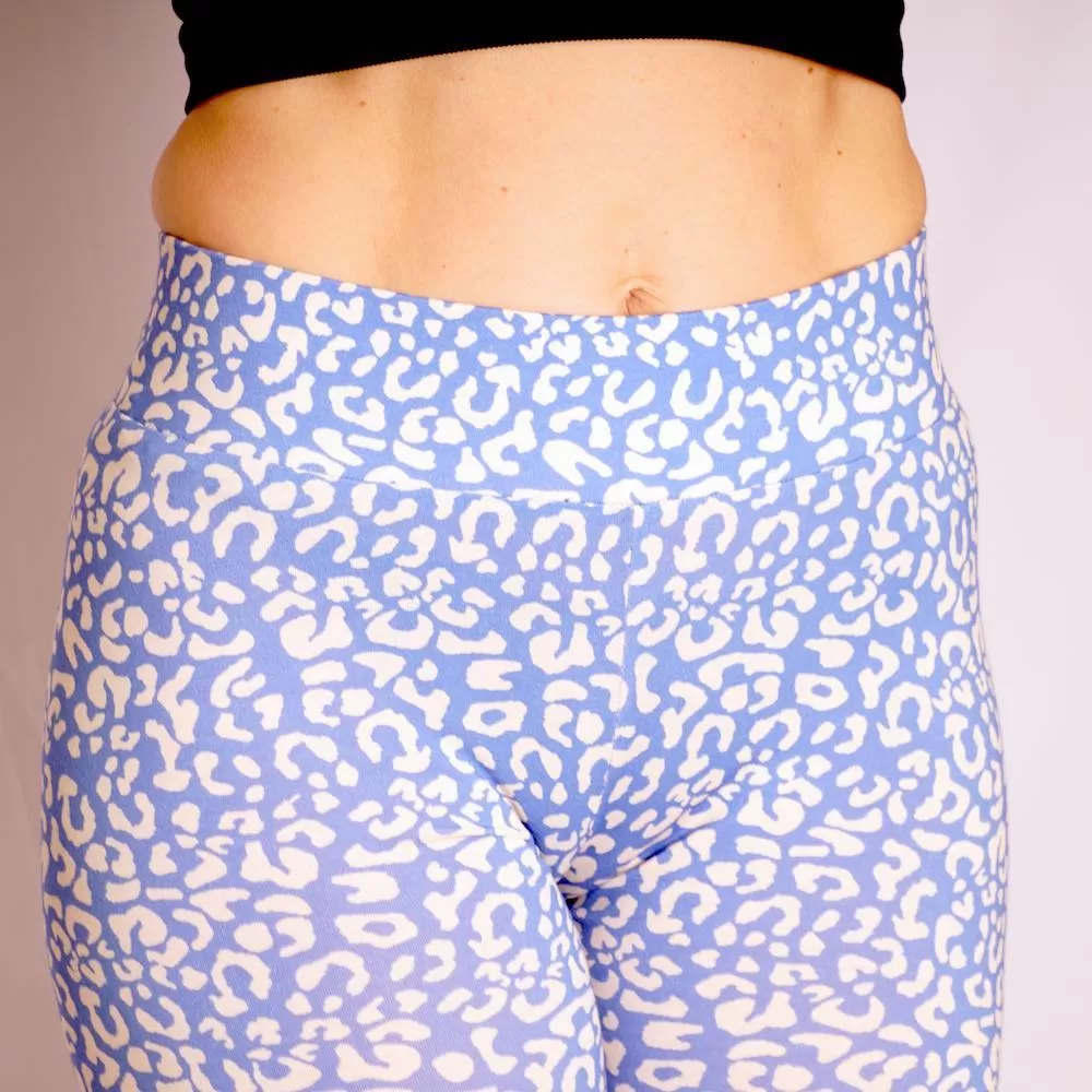 PREORDER I ADULT All Day Printed Leggings I Sky Blue