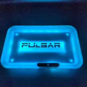 Pulsar Glow LED Rolling Tray | 11 x 7 | Pulsar Logo