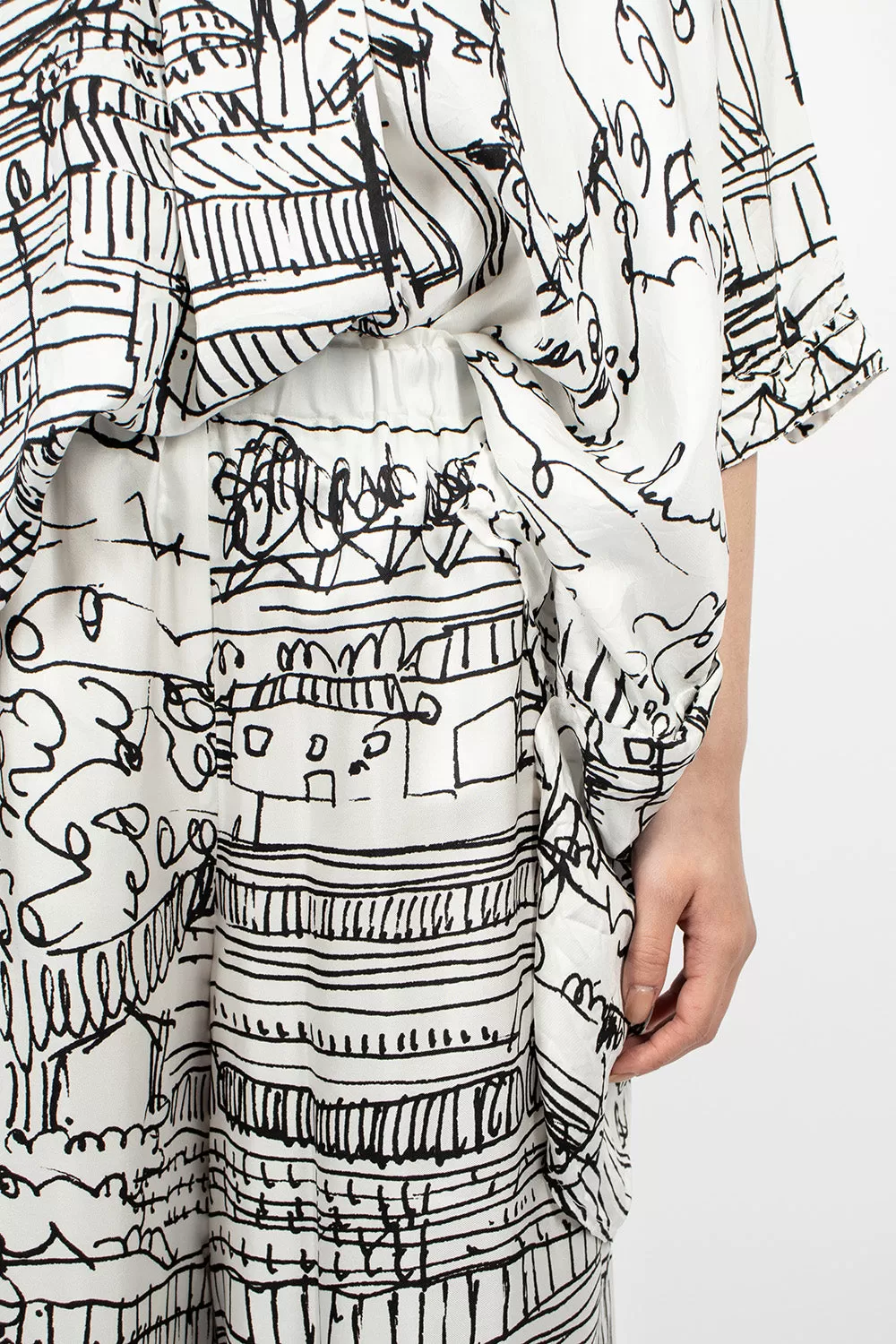 Pyjama Trouser Village Print