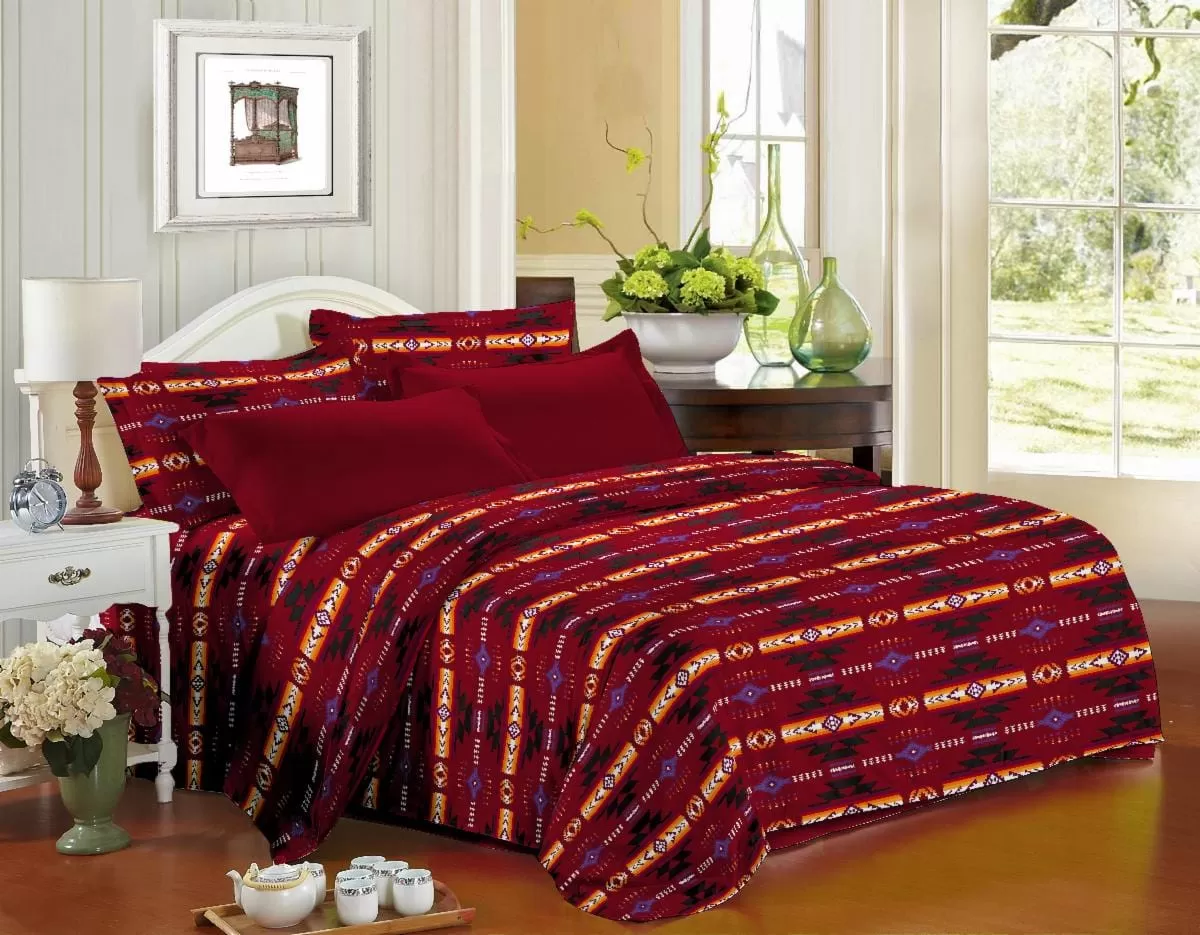 QUEEN   6 piece   Luxury WESTERN SHEET SET