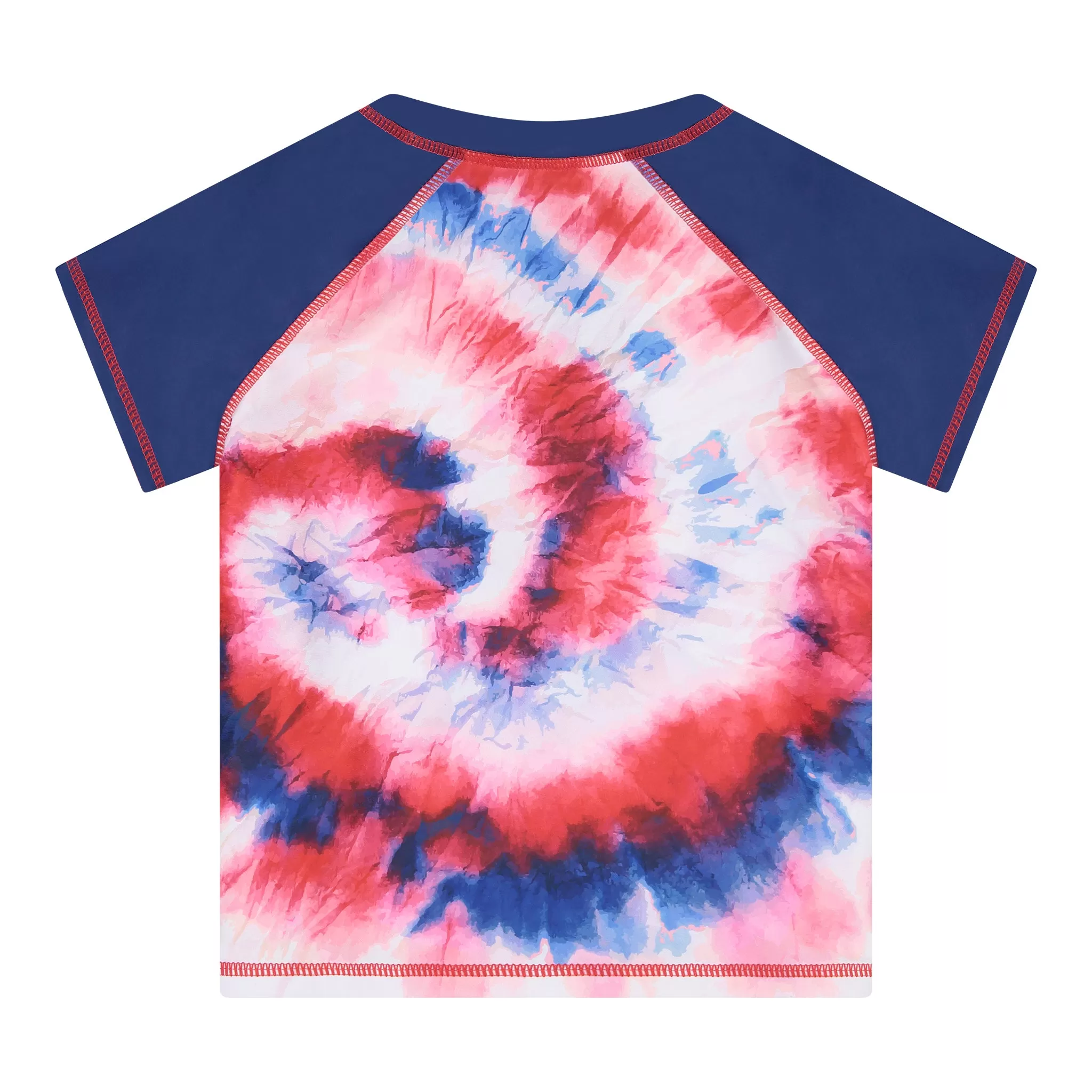 Red White and Blue Retro Tie-Dye Swim Set