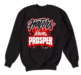 Retro 14 Quilted Sweater - Prosper - Black